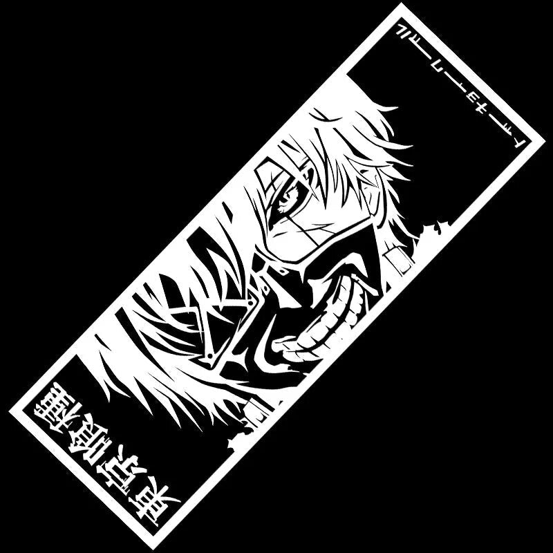 Tokyo Ghoul 'Ken Kaneki | Monster Mask' Vinyl Car Sticker