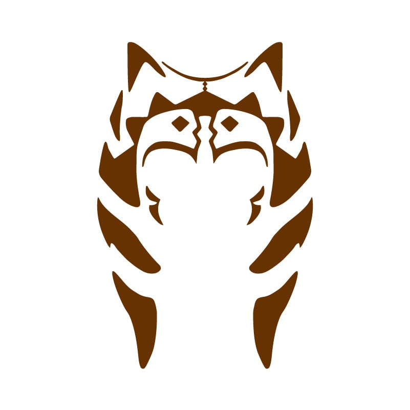 Star Wars 'Ahsoka Tano's Lekku' Vinyl Car Sticker