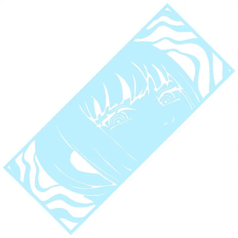 Chainsaw Man 'Makima | Spiral Eyes' Vinyl Car Peeker Sticker