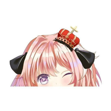 Fate/Apocrypha 'Astolfo | Winking' Vinyl Car Peeker Sticker