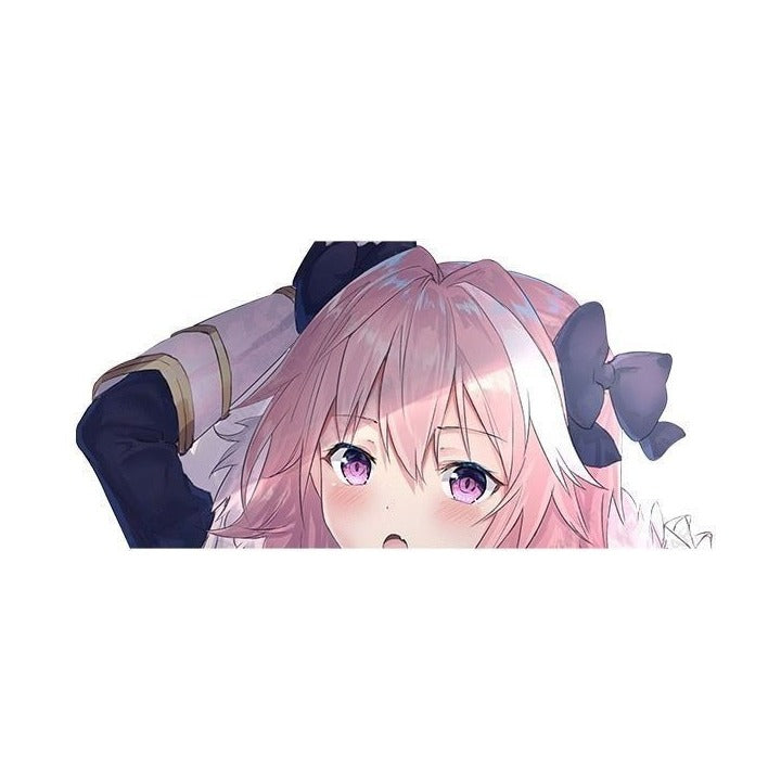 Fate/Apocrypha 'Astolfo | Surprised' Vinyl Car Peeker Sticker