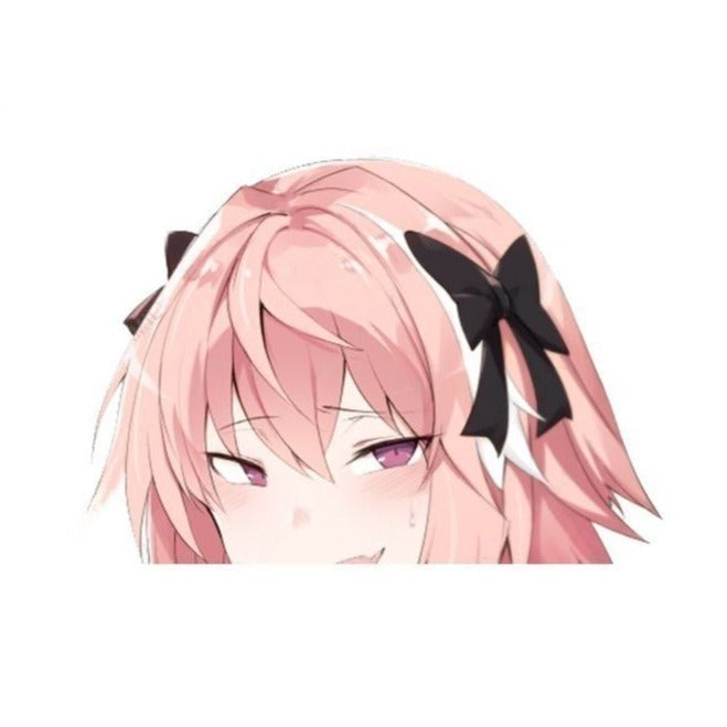 Fate/Apocrypha 'Astolfo | Fierce' Vinyl Car Peeker Sticker