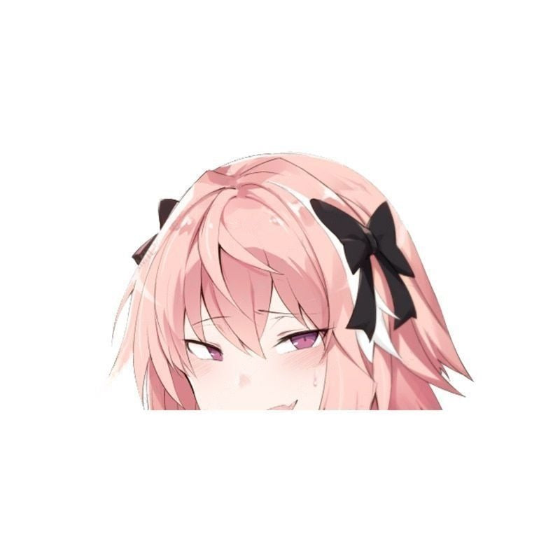 Fate/Apocrypha 'Astolfo | Fierce' Vinyl Car Peeker Sticker