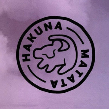 The Lion King 'Hakuna Matata' Vinyl Car Sticker