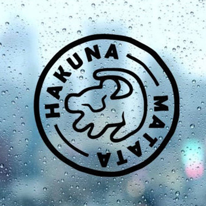 The Lion King 'Hakuna Matata' Vinyl Car Sticker
