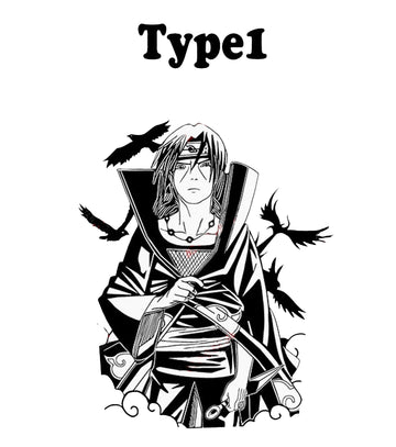 Naruto 'Uchiha Itachi | Flying Crows | 2.0' Vinyl Car Sticker