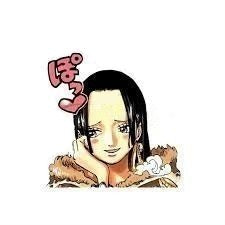 One Piece 'Boa Hancock | Blushed' Vinyl Car Peeker Sticker