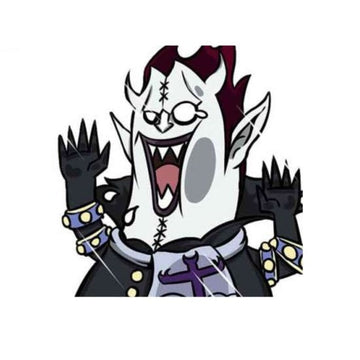 One Piece 'Gecko Moria | Pressed Face' Vinyl Car Sticker