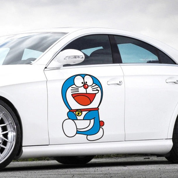 Doraemon 'Walking | Left' Vinyl Car Sticker