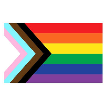 LGBTQ+ 'Pride Flag' Vinyl Car Sticker