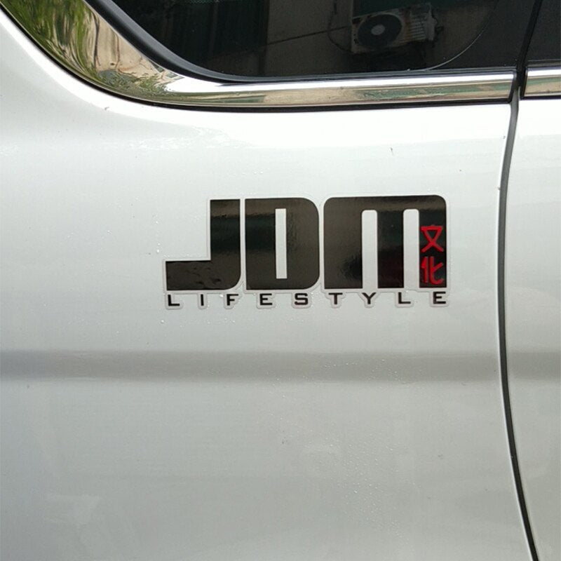 Cool 'Jdm Lifestyle | Logo' Vinyl Car Sticker