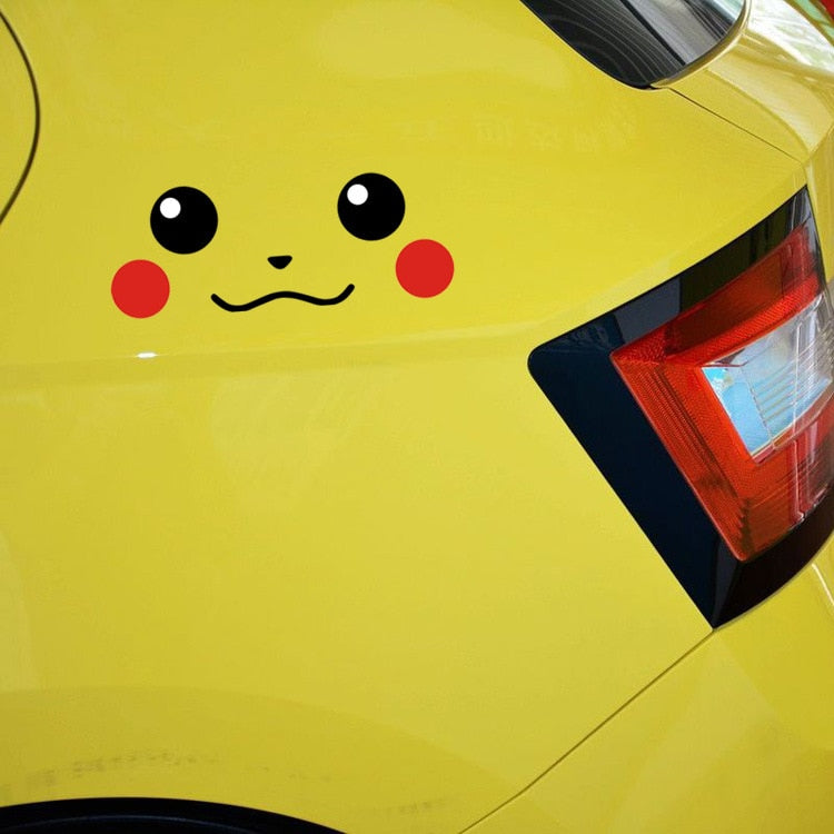 Pokemon 'Pikachu | Serious Face' Vinyl Car Sticker