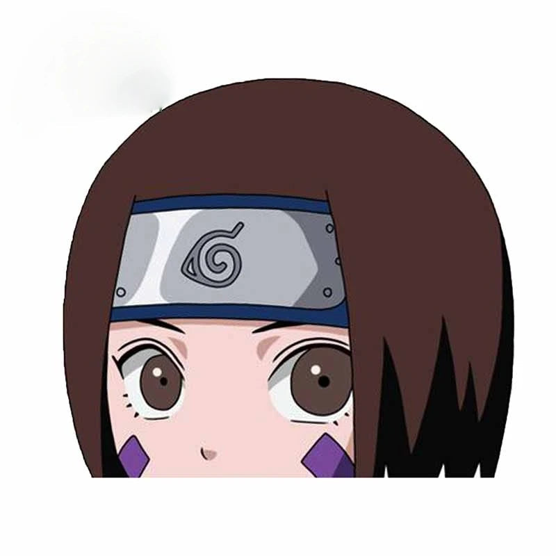 Naruto 'Rin Nohara | Charming' Vinyl Car Peeker Sticker