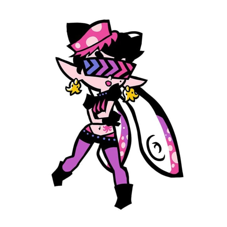 Splatoon 'Callie | Hypnoshades' Vinyl Car Sticker
