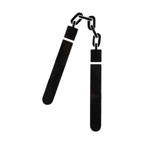 Martial Arts 'Nunchaku Weapon' Vinyl Car Sticker