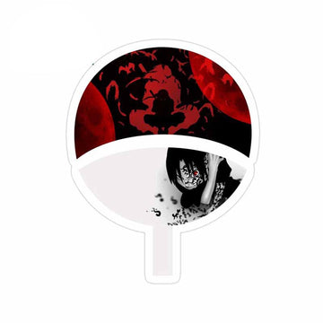 Naruto 'Uchiha Clan Logo | Sasuke's Curse Mark | 1.0' Vinyl Car Sticker