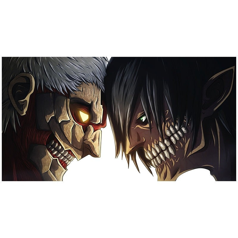 Attack on Titan 'Reiner and Eren | Titan Form' Vinyl Car Sticker