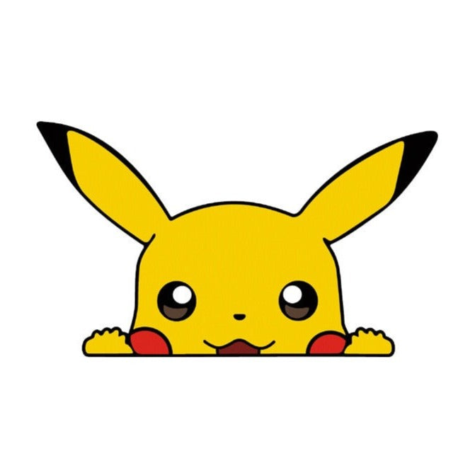 Pokemon 'Pikachu | Looking' Vinyl Car Peeker Sticker