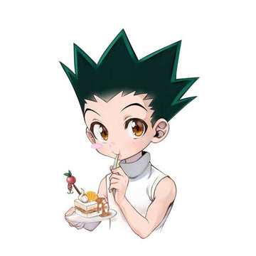 Hunter × Hunter 'Gon Freecss | Eating Dessert' Vinyl Car Sticker