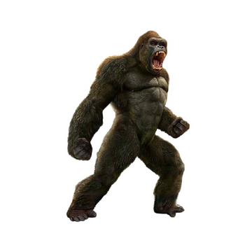 King Kong 'Angry' Vinyl Car Sticker