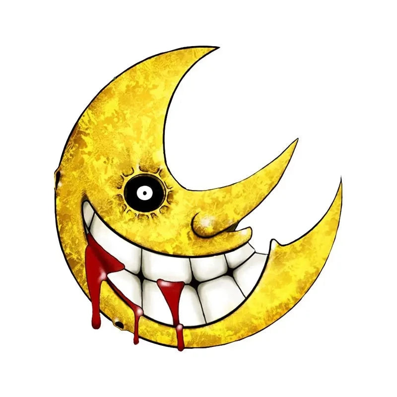Soul Eater 'Bloody Moon | Left' Vinyl Car Sticker