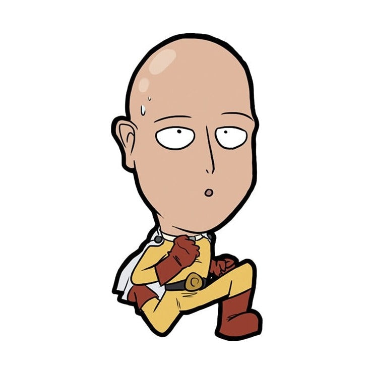 One Punch Man 'Saitama | Running' Vinyl Car Sticker