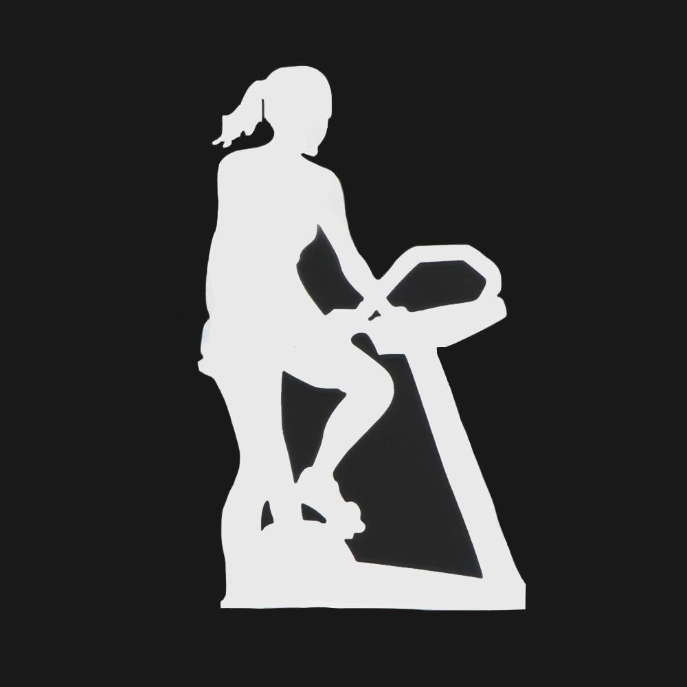 Sport 'Indoor Cycling' Vinyl Car Sticker