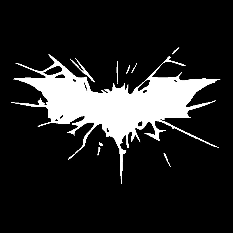 Batman 'Glass Breaking' Vinyl Car Sticker