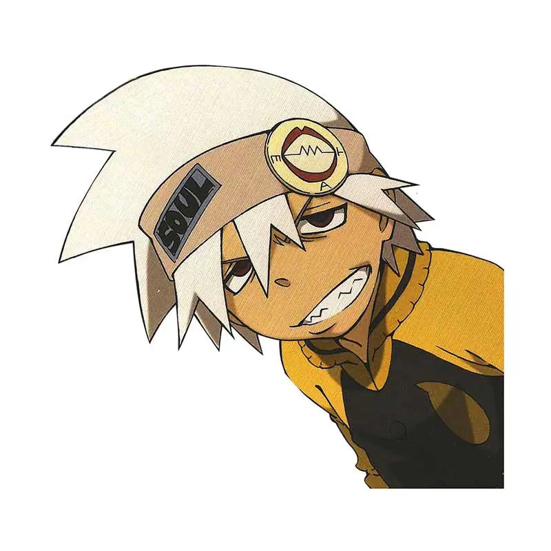 Soul Eater 'Evans | Soul Headband | Smiling' Vinyl Car Sticker