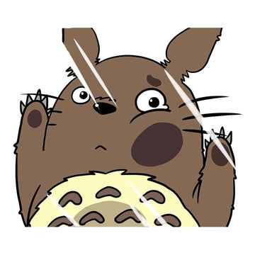 My Neighbor Totoro ‘Pressed Face’ Vinyl Car Sticker