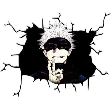 Jujutsu Kaisen 'Satoru Gojo | Masked' Car Window Vinyl Sticker