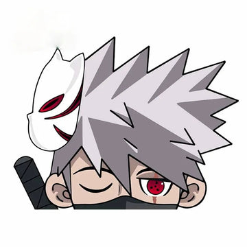 Naruto ‘Kakashi Hatake | Winks 1.0’ Vinyl Car Peeker Sticker