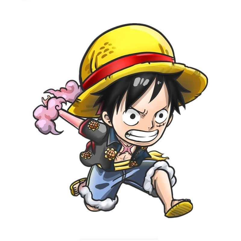 One Piece 'Luffy | Furious' Vinyl Car Sticker
