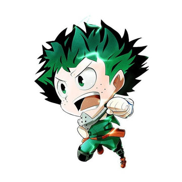 My Hero Academia 'Young Deku | Jumping' Vinyl Car Sticker