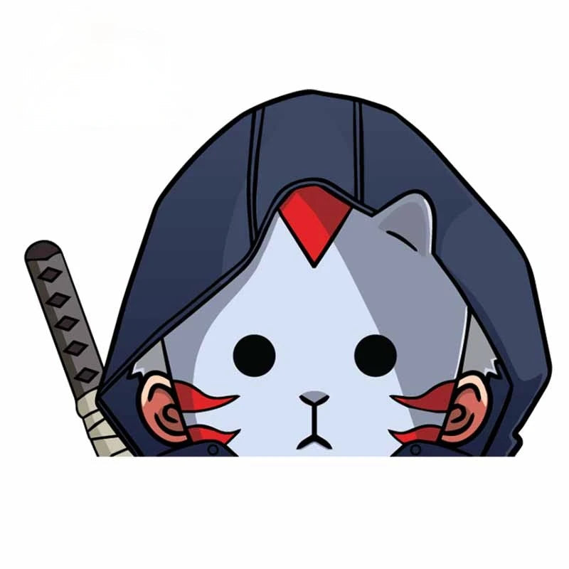 Naruto 'Kakashi Hatake | Anbu Mask 1.0' Vinyl Car Peeker Sticker