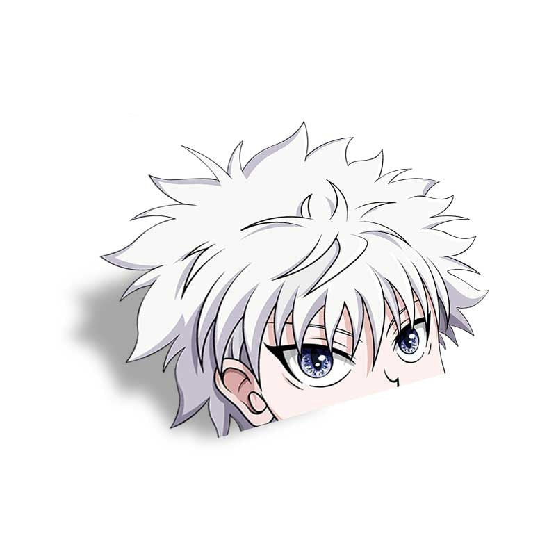 Hunter x Hunter 'Killua Zoldyck | Serious' Vinyl Car Peeker Sticker