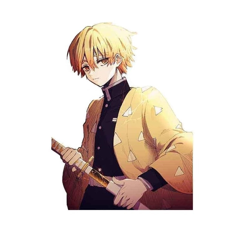 Demon Slayer 'Zenitsu | Pulling Sword' Vinyl Car Sticker