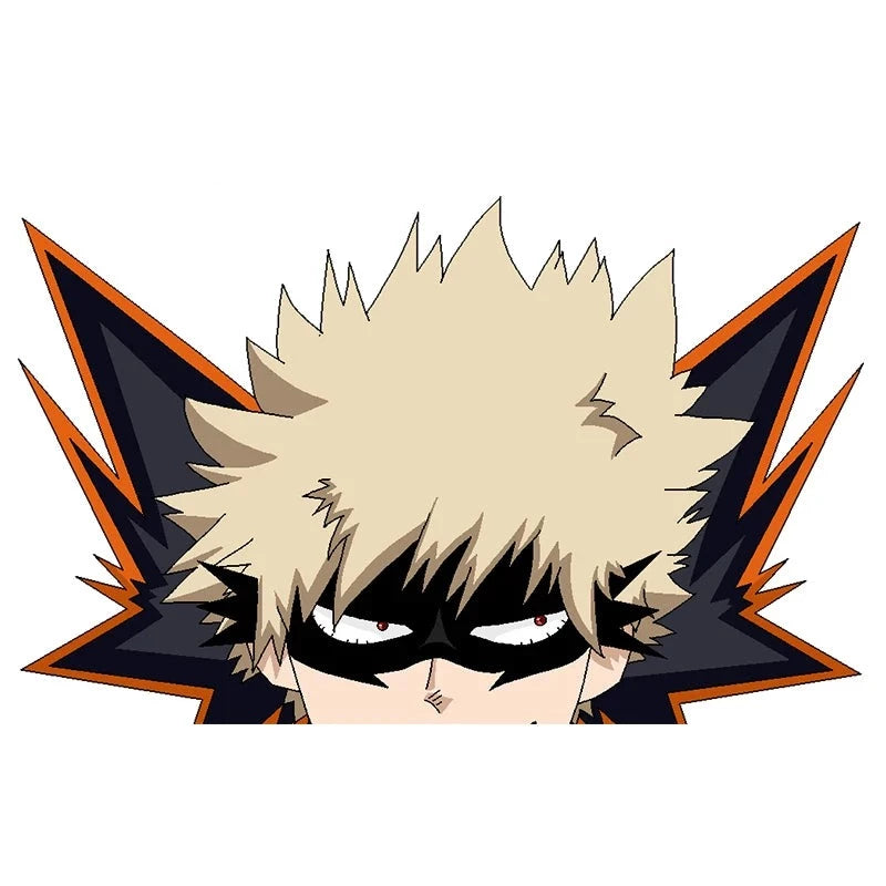 My Hero Academia 'Katsuki Bakugo | Looking Side' Vinyl Car Peeker Sticker
