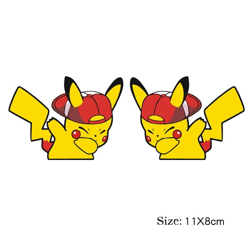 Pokémon 'Pikachu Dabbing | Red Hat' Vinyl Car Sticker