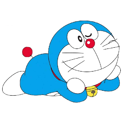 Doraemon 'Daydreaming | Right' Vinyl Car Sticker