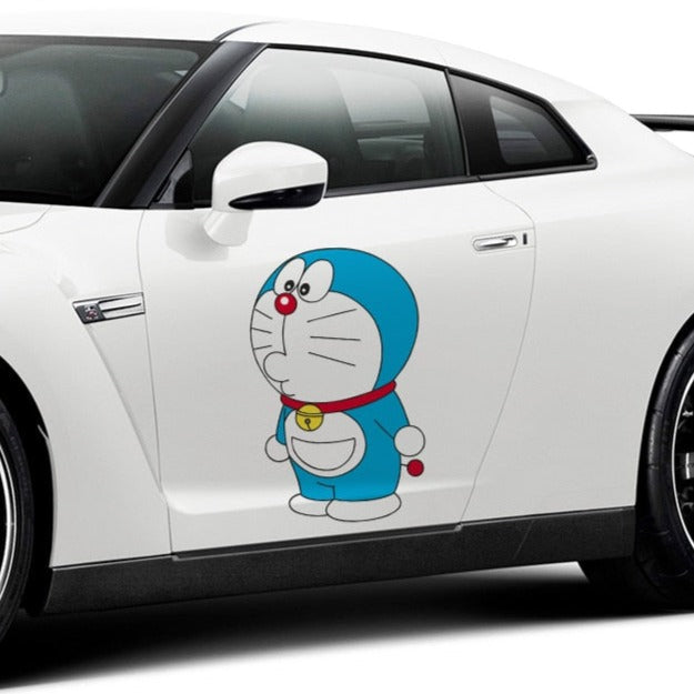 Doraemon 'Surprised | Left' Vinyl Car Sticker