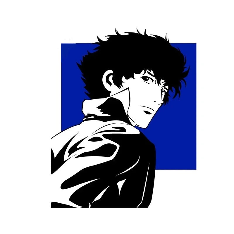 Cowboy Bebop 'Spike Spiegel' Vinyl Car Sticker