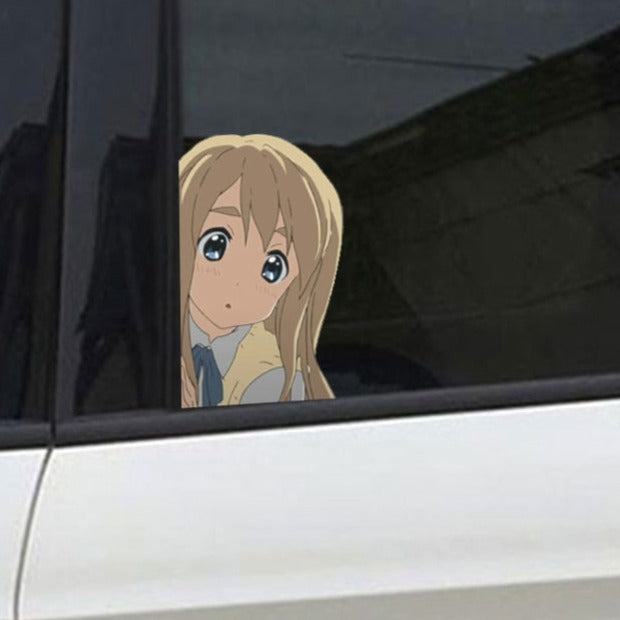 K-On! 'Tsumugi Kotobuki | 2.0' Vinyl Car Peeker Sticker