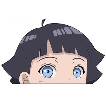 Naruto 'Himawari Uzumaki | Round Eyes' Vinyl Car Peeker Sticker
