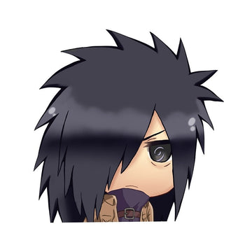 Naruto 'Young Madara | Left Eye' Vinyl Car Peeker Sticker