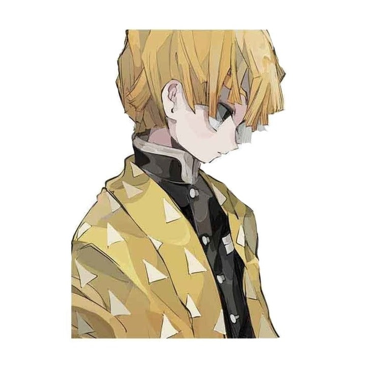 Demon Slayer 'Zenitsu | Lonely' Vinyl Car Sticker