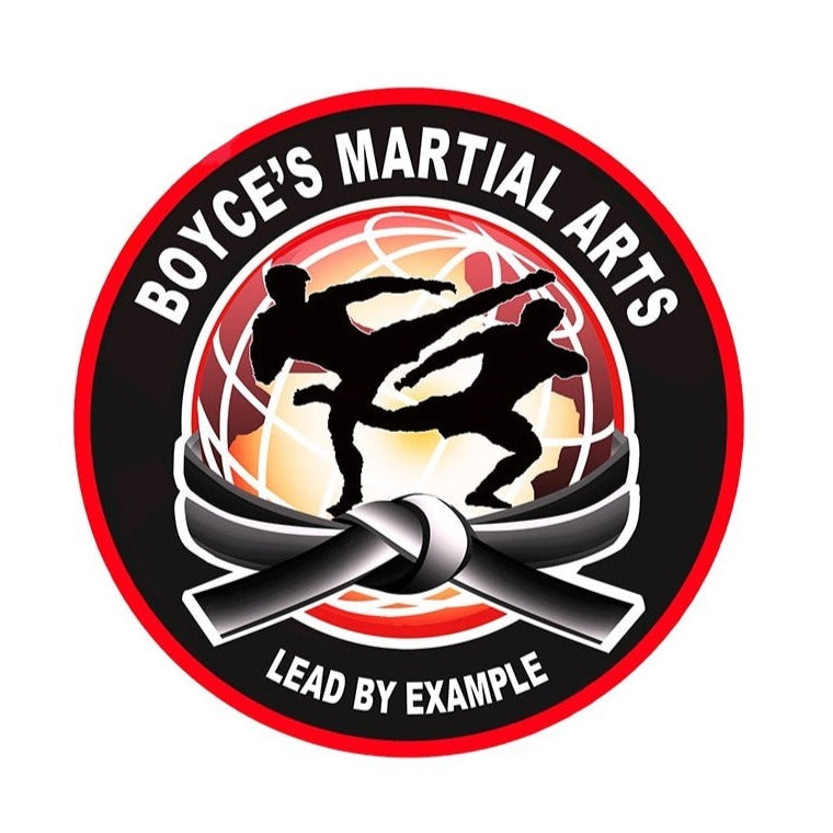Jiu Jitsu 'Boyce's Martial Arts | Logo' Vinyl Car Sticker