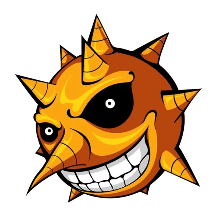 Soul Eater 'Bad Sun | Evil Smile' Vinyl Car Sticker