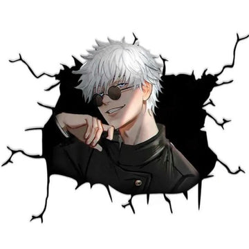 Jujutsu Kaisen 'Satoru Gojo | Sunglasses' Car Window Vinyl Sticker