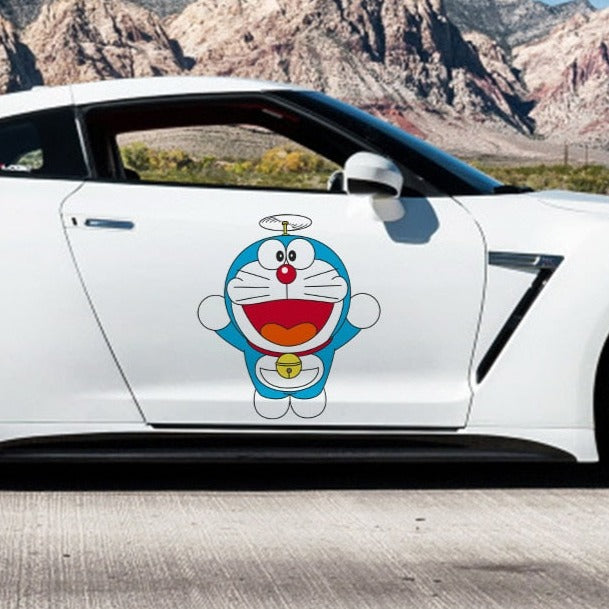 Doraemon 'Flying | Right' Vinyl Car Sticker